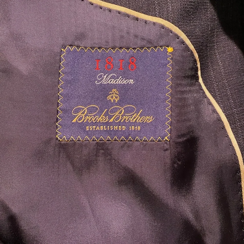Brooks Brothers Madison Fit Charcoal Blazer